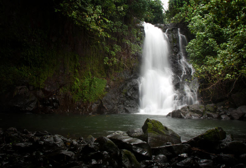 Nanpohnmweli Waterfall, Pohnpei Island, Micronesia